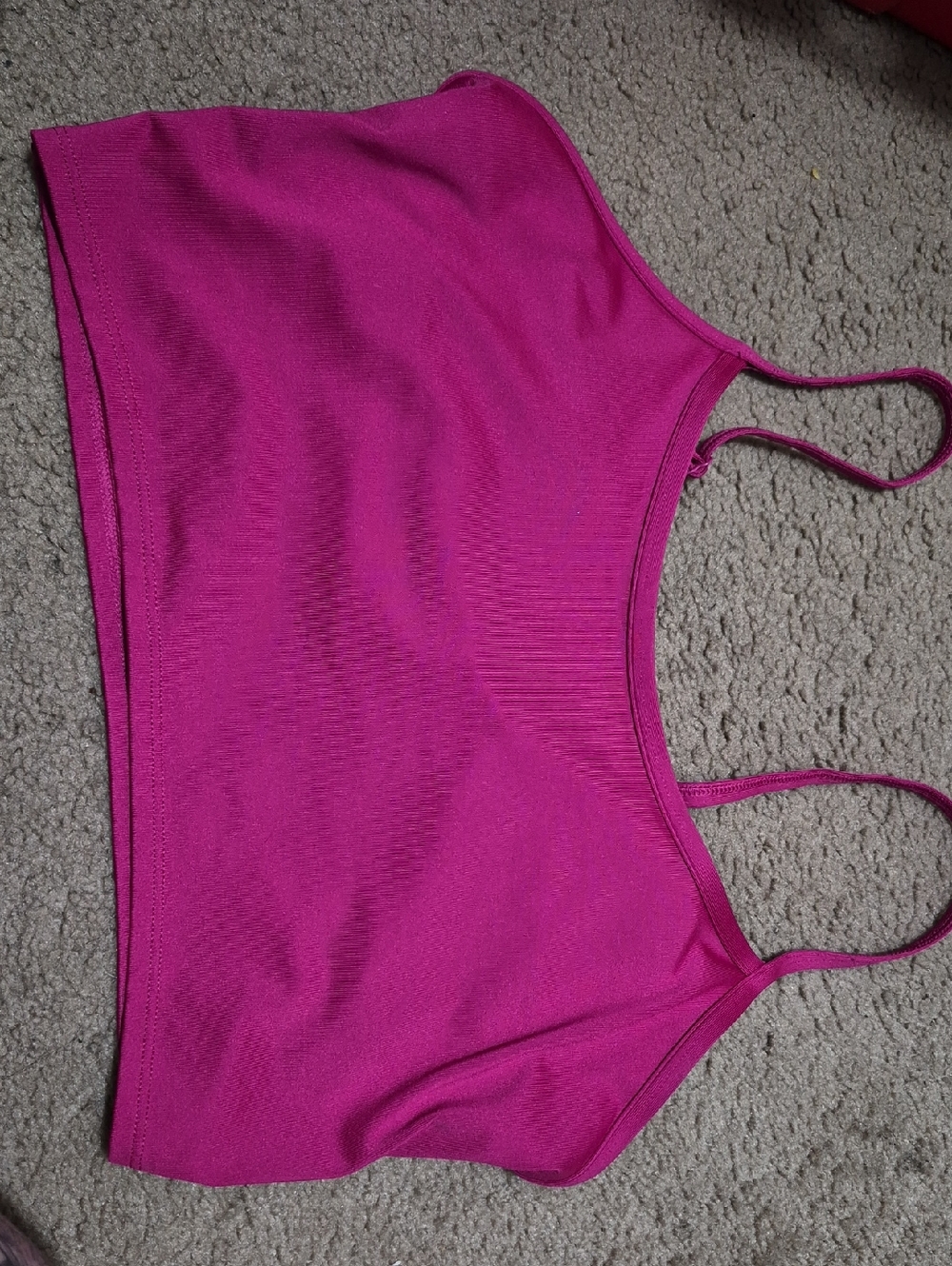 PINK Victoria's Secret Seamless Bralette in Fuchsia Pink